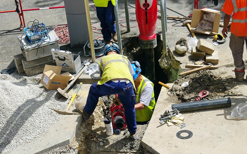 assainissement canalisation Éragny