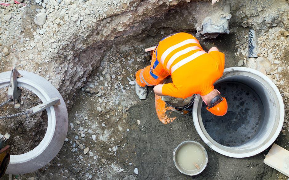 canalisation egout Montmagny