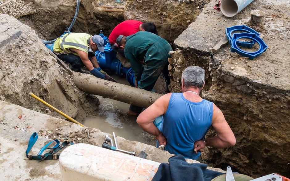canalisation egout Parmain
