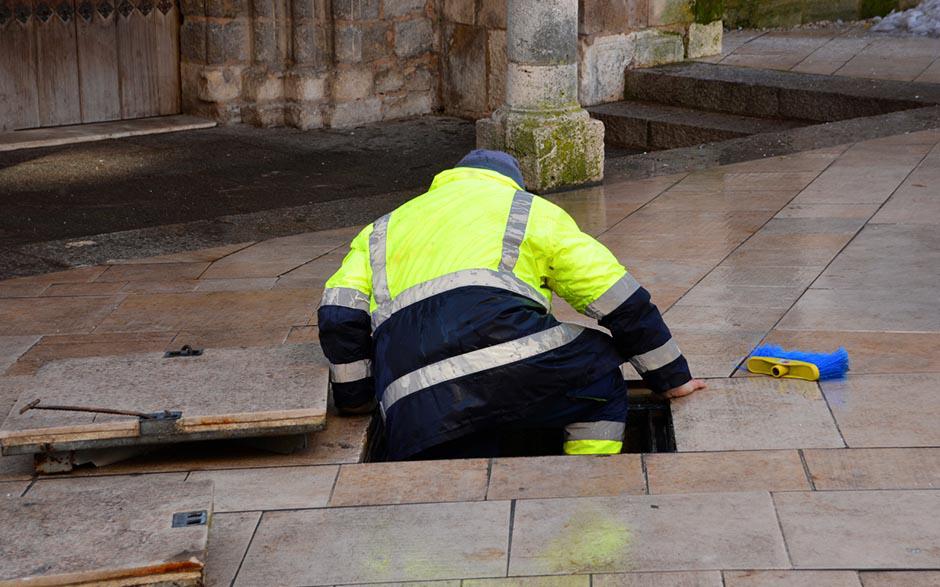canalisation egout Parmain