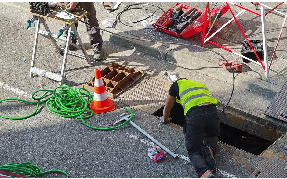 canalisation assainissement Éragny